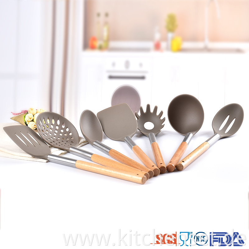 Kitchen Utensil Set Wood